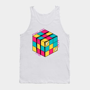 Figure Me Out Puzzle Cube! Tank Top